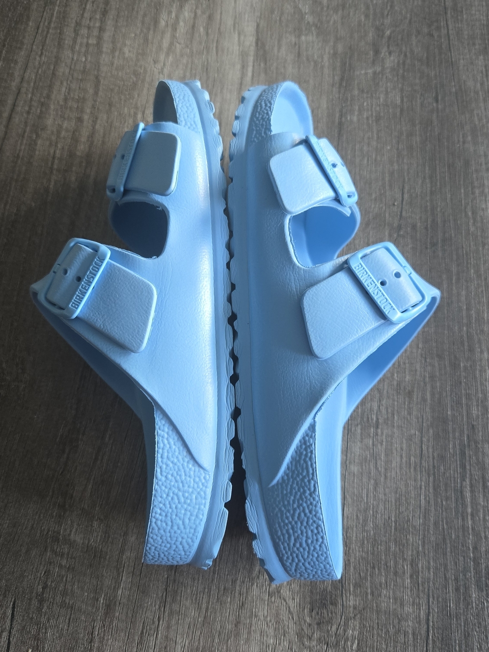 Birkenstock Arizona EVA Shoes Sky Blue Women's Size 8 39 Waterproof Slide Sandal - Picture 11 of 13